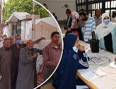 إقبال كبير على المرحلة الثانية من انتخابات مجلس النواب بمحافظات القناة.. السيدات يتصدرن المشهد الانتخابى.. وجامعة القناة توفر أوتوبيسات لنقل الناخبين.. ورئيس لجنة ببورسعيد يساعد مسنا على كرسى متحرك.. صور