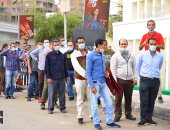 توافد المواطنين بكثافة على لجان روض الفرج والأميرية والوايلى .. فيديو