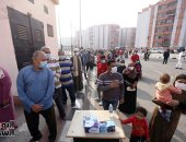 توافد المواطنين أمام اللجان للتصويت بكافة لجان القاهرة.. صور