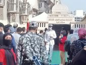 توافد المواطنين على لجان الانتخابات بالقاهرة بعد استئناف التصويت.. فيديو