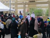 السيدات تتصدر المشهد الانتخابي أمام لجنة "تحيا مصر 2" في الأسمرات.. صور