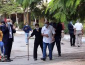 إقبال كبار السن وذوى الاحتياجات على لجان النواب بشبرا والساحل‎.. صور