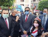 محافظ الدقهلية يتفقد لجان الانتخابات ويشدد على الإجراءات الوقائية.. صور