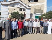 عاملون بزراعة القليوبية ينظمون مسيرة للجان الاقتراع لحث المواطنين على المشاركة