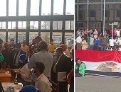 إقبال كبير للناخبين فى ثانى أيام العرس الديمقراطى بالمحافظات.. تطهير المقار الانتخابية ومحيطها قبل التصويت.. توافد الشباب والسيدات وكبار السن على اللجان.. مهرجان بجامعة قناة السويس للمشاركة فى الانتخابات.. صور