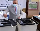 رئيس جامعة الأزهر يدلى بصوته فى انتخابات مجلس النواب بجاردن سيتى