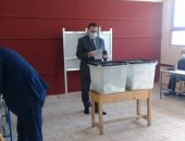 نقيب المهندسين يدلى بصوته بانتخابات النواب ويشيد باإجراءات الاحترازية.. صور