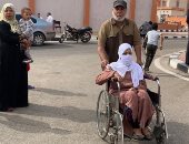 كبار السن يتصدرون مشهد انتخابات مجلس النواب بحى الأسمرات.. صور