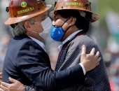 رئيس بوليفيا السابق يعود لبلاده بعد عام من مغادرته وسط احتفالات كبيرة.. صور
