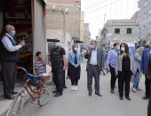 محافظ دمياط تتفقد مشروع الإسكان الاجتماعى بمدينة عزبة البرج