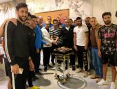 طلائع الجيش يودع عاصم صلاح بـ"تورتة الكابتن" بعد انتقاله للبنك الأهلى.. صور