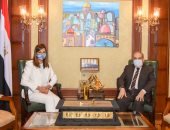 وزيرة الهجرة تستقبل وزير الإنتاج الحربي استعدادا لمؤتمر "مصر تستطيع بالصناعة"