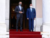 السيسي يعقد جلسة مباحثات مع رئيس الوزراء اليوناني كيرياكوس ميتسوتاكيس