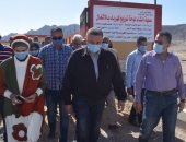 محافظ البحر الأحمر يتفقد المشروعات الخدمية بمدينة سفاجا 
