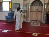 الأوقاف تواصل حملة تعقيم المساجد..وتؤكد: "مهبط الملائكة".. صور