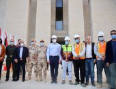 وزير السياحة والآثار يتفقد المبنى الإدارى الجديد للوزارة بالعاصمة الإدارية