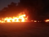 مصرع شخص وإصابة 3 آخرين فى تصادم على طريق وادى النطرون العلمين