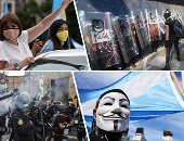 أمريكا اللاتينية على صفيح ساخن.. الاحتجاجات تعود رغم تفشى كورونا.. عشرات النساء يخرجن ضد العنف بالمكسيك.. مظاهرات فنزويلية بسبب تدهور التعليم.. مطالبات أرجنتينية باحترام الدستور.. والشرطة تقمع المتظاهرين ببيرو