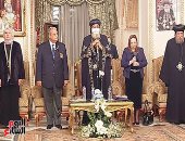 رسائل البابا تواضروس من الإسكندرية: الطبيعة المصرية لا تعرف العنف ونقص الحب سبب انتشار الإرهاب بالعالم.. و"السوشيال ميديا" سلاح ذو حدين ويمكن أن تدمر مجتمعات.. والوطنية أفضل ما يملكه المصريون.. فيديو وصور