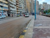 تحسن طفيف فى طقس الإسكندرية وأمطار خفيفة ومتوسطة شرقا.. فيديو لايف