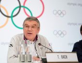 توماس باخ يزور المتحف الأولمبى ويعقد مؤتمرا صحفيا باللجنة الأولمبية