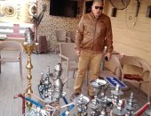 حى البساتين بالقاهرة يغلق كافيهات مخالفة تقدم الشيشة.. صور