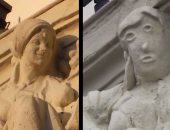 ترميم فاشل لتمثال في إسبانيا يثير السخرية من منفذ العمل.. صور