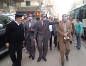 محافظ كفر الشيخ : تحويل شارع إبراهيم المغازي لاتجاه واحد ورفع الإشغالات