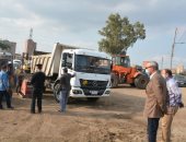 محافظ القليوبية يقود حملة مكبرة لرفع الإشغالات بحرم الطريق الزراعى ببنها