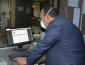 نائب محافظ المنيا يتفقد المركز التكنولوجى لمتابعة إجراءات استقبال طلبات التصالح