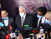 سميحة أيوب وحنان مطاوع وبيومى فؤاد فى افتتاح مهرجان شرم الشيخ للمسرح الشبابى