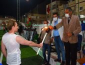 سكرتير عام جنوب سيناء يطلق شعلة الأولمبياد الرياضية للمحافظات الحدودية .. صور