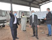 محافظ الغربية يتابع الحركة المرورية بشارع الجلاء ويتفقد مصنع تدوير القمامة