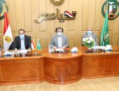 محافظ المنوفية : رفع درجة الإستعداد للتعامل مع موجة الأمطار والسيول