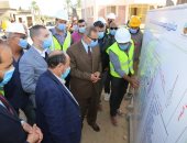 محافظ كفر الشيخ يتفقد المشروعات الخدمية بمصيف بلطيم