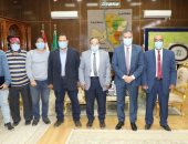 محافـظ المنوفية يستقبل وفد معهد بحوث التناسليات الحيوانية.. صور