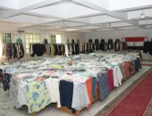 افتتاح معرض مجانى لطلاب جامعة القاهرة بإجمالى 10 آلاف قطعة ملابس.. صور