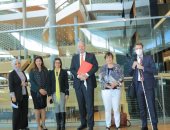 صور.. سفير المملكة الهولندية يزور مكتبة الإسكندرية