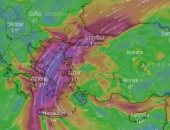 الأرصاد: كتلة هوائية باردة قادمة من أوروبا تؤثر على السواحل الشمالية الغربية