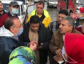 محافظ الاسكندرية يشدد على متابعة أعمال تصريف الأمطار وسيولة الحركة المرورية 