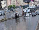 المرور يحذر من الرعونة فى القيادة على الطرق أثناء هطول أمطار.. صور