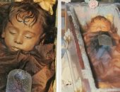 جثمان طفلة صقلية المتوفاة نتيجة التهاب رئوى يحتفظ بحالته منذ 100 عام.. صور