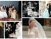 أغلى فساتين زفاف المشاهير بأسعار دلوقتى..كيت رقم 6 وسيرينا ويليامز بالملايين