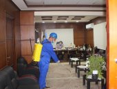 صور.. حملة لتطهير مكاتب العاملين بمديرية التربية والتعليم بالغربية