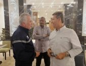ريكاردو مدرب الإسماعيلي يزور بعثة الهلال السودانى بالقاهرة.. صور 