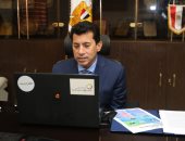 وزير الرياضة يفتتح معرض الابتكار الافتراضى العربى عبر الفيديو كونفرانس