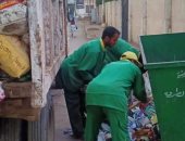 رفع 25 طن قمامة فى حملة نظافة بشوارع محافظة المنوفية