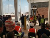 مياه أسيوط تحقق السلامة والصحة المهنية والاسعافات الأولية بديروط