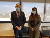 أمين عام الوكالة المصرية للشراكة من أجل التنمية يلتقى مديرة وكالة الاستثمار