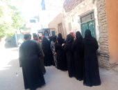 سيدات القرى يتصدرن المشهد بانتخابات مجلس النواب غرب الأقصر.. صور